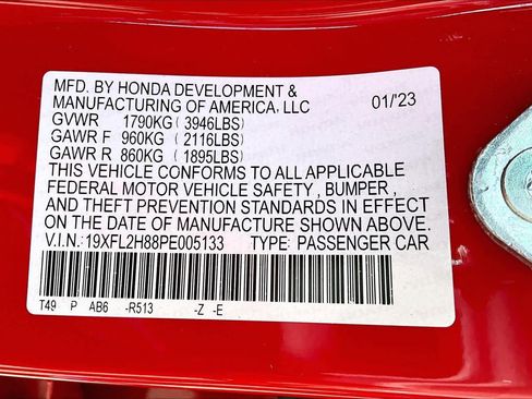 Used 2023 Honda Civic Sport image 33