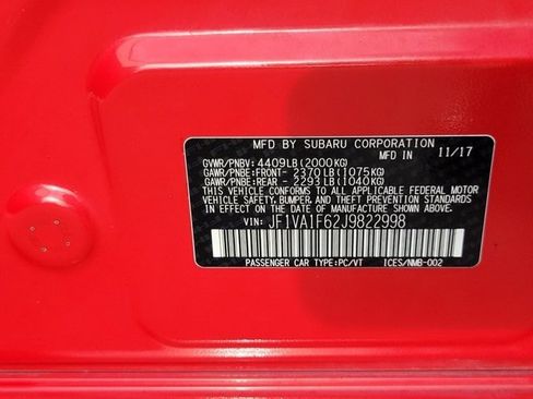 Used 2018 Subaru WRX Limited AWD/4WD image 31
