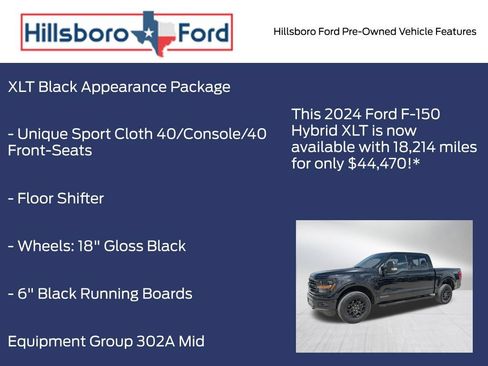 Certified 2024 Ford F150 XLT w/ Equipment Group 302A MID AWD/4WD image 6