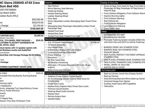 Used 2025 GMC Sierra 2500 AT4X w/ AT4X AEV Edition image 1