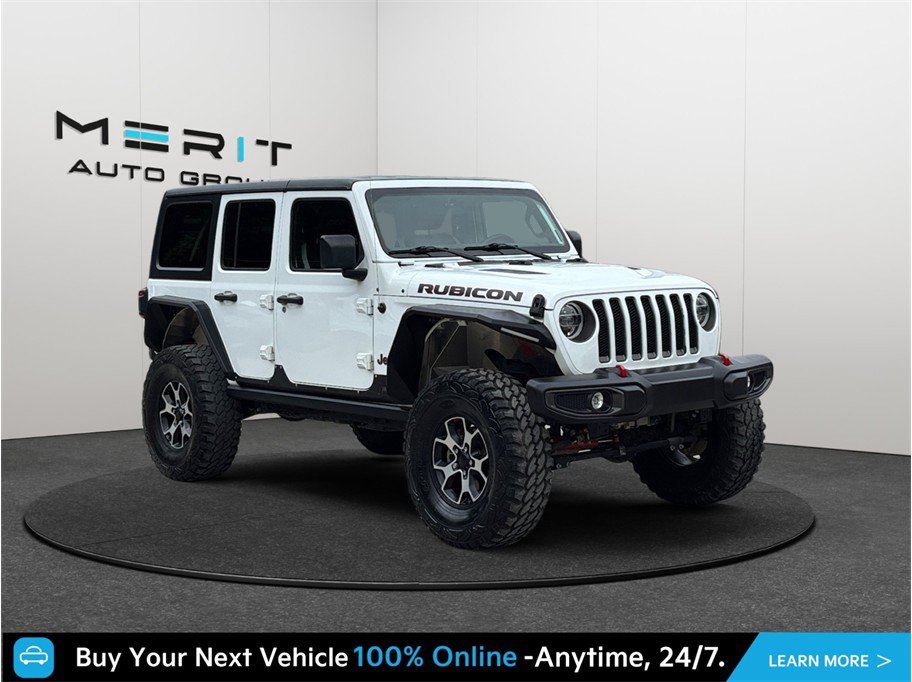 Used 2018 Jeep Wrangler Unlimited Rubicon w/ Steel Bumper Group AWD/4WD image 1