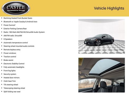 Used 2018 Honda Civic EX-T image 3