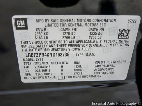 Used 2022 Buick Envision Essence w/ Safety Package AWD/4WD image 38