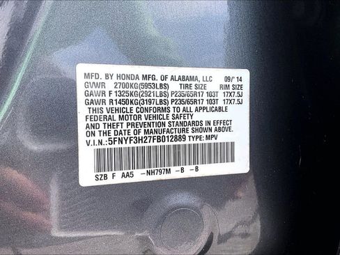Used 2015 Honda Pilot LX image 18
