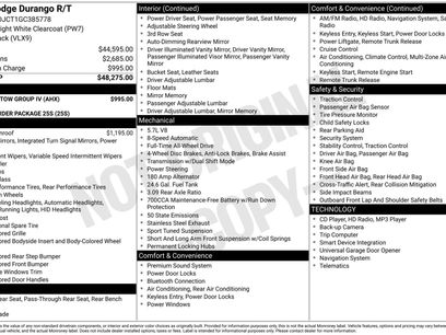 Used 2016 Dodge Durango R/T w/ Trailer Tow Group IV