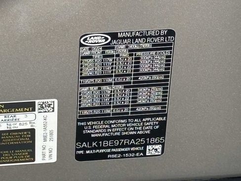 Used 2024 Land Rover Range Rover Long Wheelbase Autobiography AWD/4WD image 32