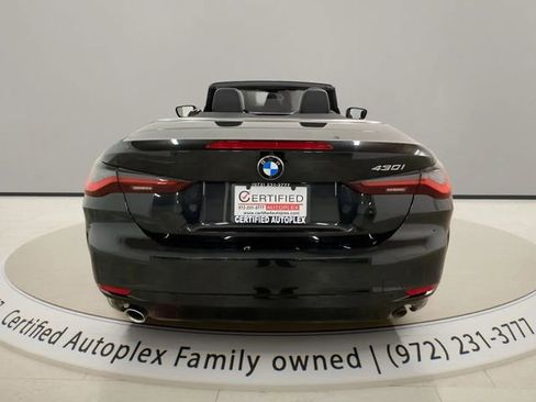 Used 2025 BMW 430i Convertible w/ Premium Package RWD image 8