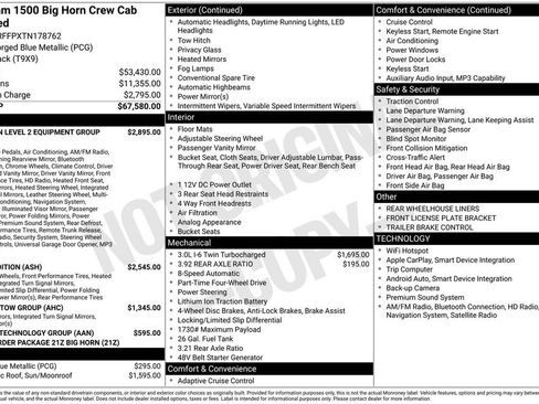 New 2026 RAM 1500 Big Horn AWD/4WD image 6