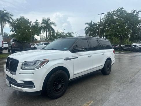 Used 2021 Lincoln Navigator L Black Label w/ Cargo Convenience Package AWD/4WD image 1