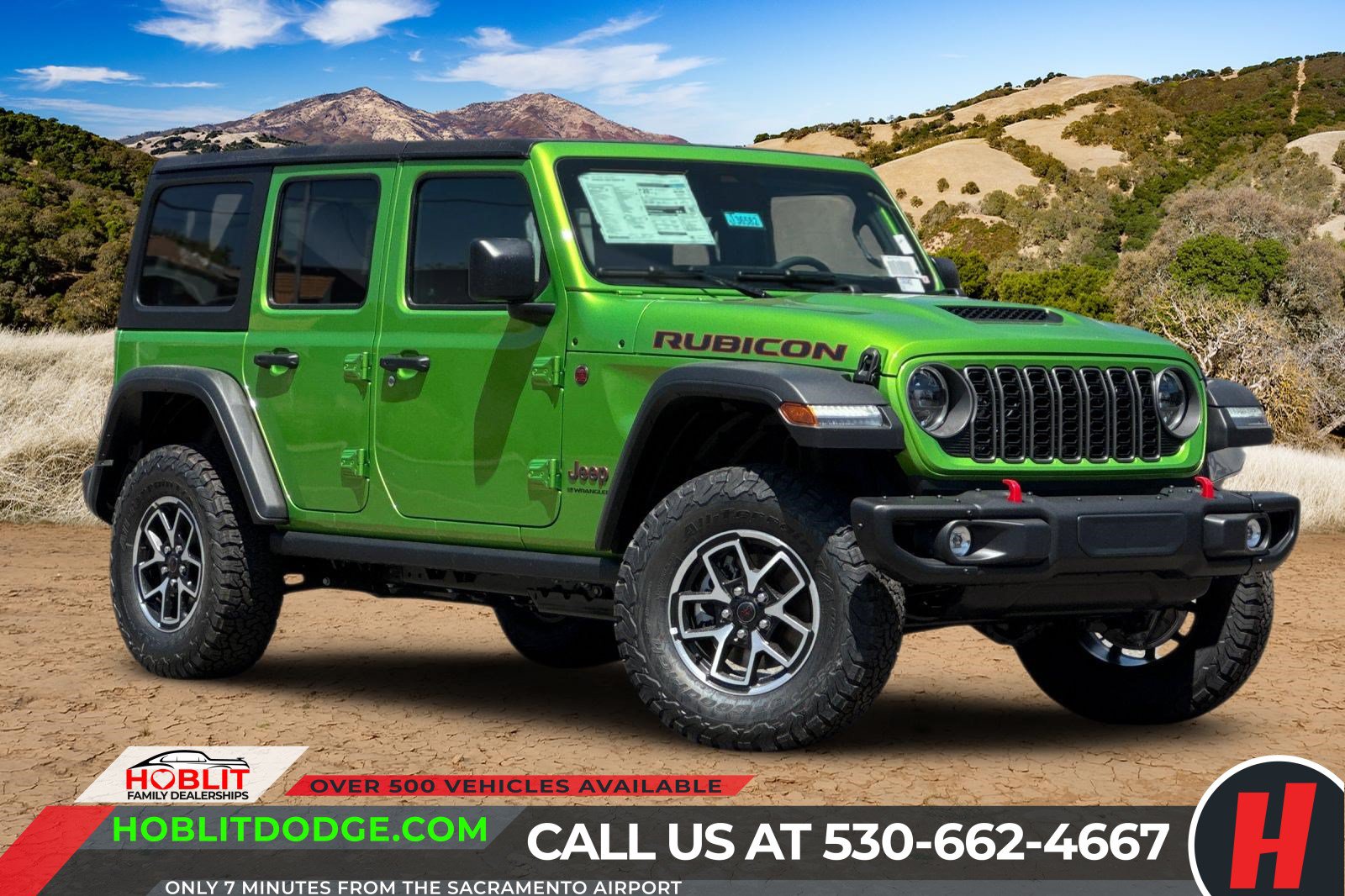 New 2026 Jeep Wrangler Unlimited Rubicon w/ Steel Bumper Group AWD/4WD image 1