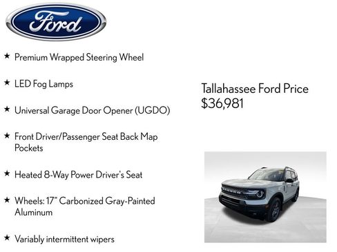 Used 2025 Ford Bronco Sport Big Bend w/ Convenience Package image 8