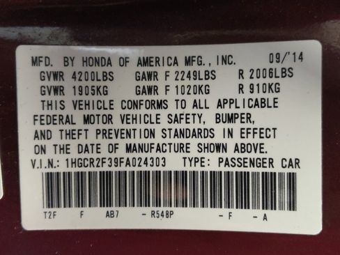 Used 2015 Honda Accord LX image 33