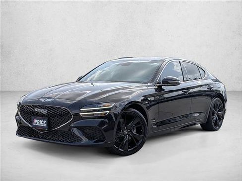 Used 2023 Genesis G70 2.0T w/ Sport Prestige Package RWD image 1