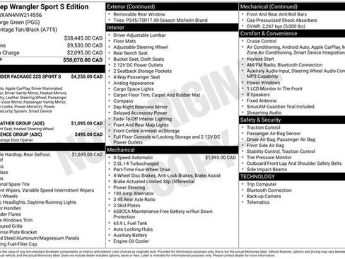 Used 2022 Jeep Wrangler Sport S image 34