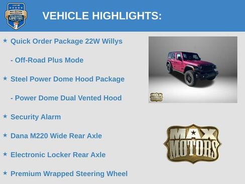 New 2026 Jeep Wrangler Unlimited Sport AWD/4WD image 25