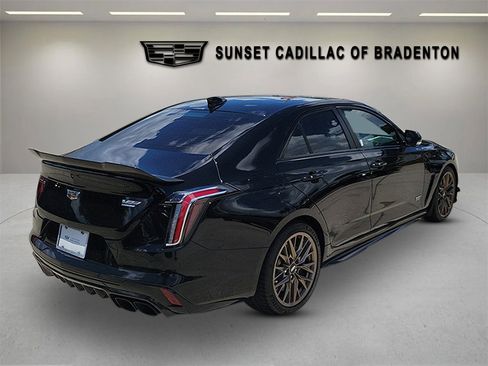 Certified 2024 Cadillac CT4 V Blackwing w/ Carbon Fiber 1 Package RWD image 4