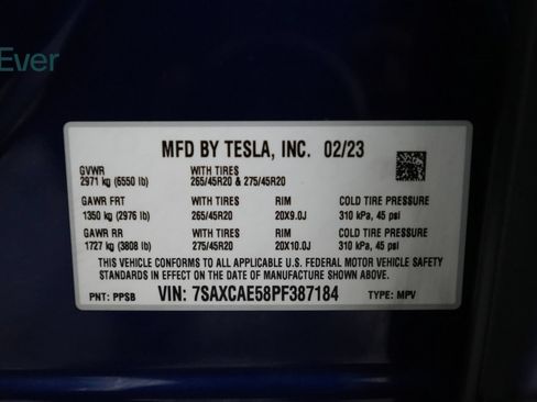 Used 2023 Tesla Model X AWD/4WD image 33