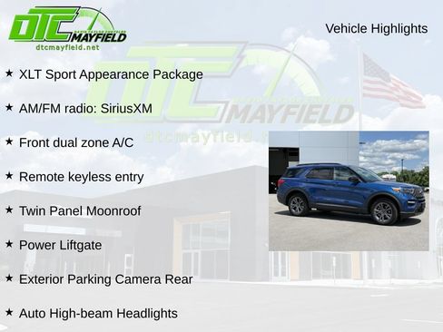 Used 2023 Ford Explorer XLT w/ Equipment Group 202A AWD/4WD image 6