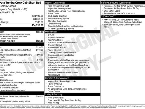 Used 2011 Toyota Tundra 2WD CrewMax w/ SR5 Pkg image 4