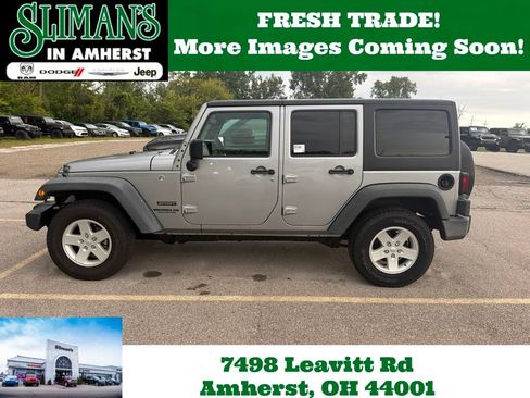 Used 2017 Jeep Wrangler Unlimited Sport w/ Quick Order Package 24S AWD/4WD image 1