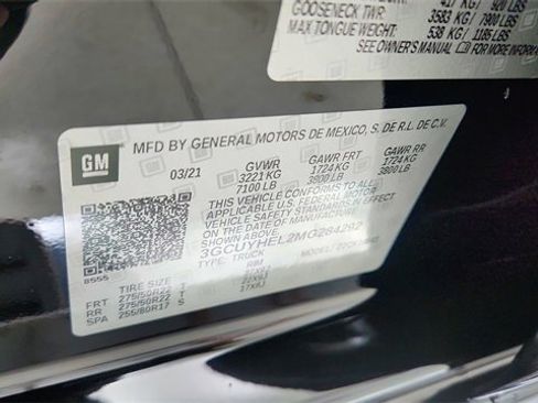 Used 2021 Chevrolet Silverado 1500 High Country w/ Technology Package image 64