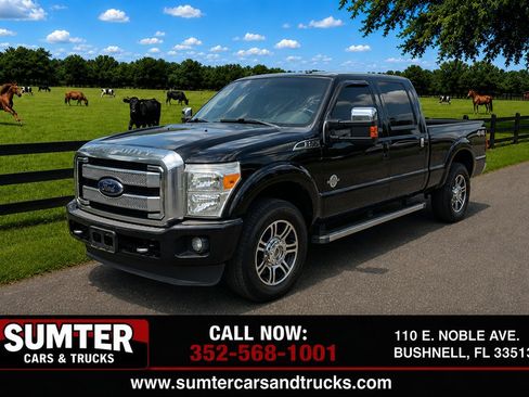 Used 2014 Ford F250 Platinum w/ FX4 Off-Road Package AWD/4WD image 1