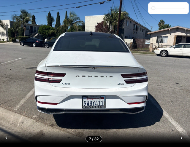 Used 2026 Genesis G80 2.5T Advanced AWD/4WD image 3