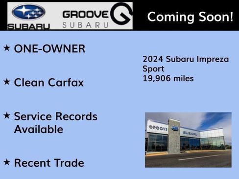 Used 2024 Subaru Impreza 2.0i Sport image 2