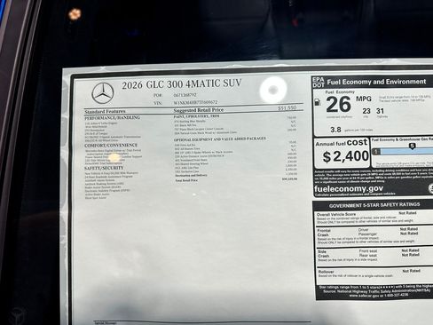 New 2026 Mercedes-Benz GLC 300 4MATIC image 16