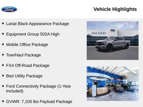 New 2026 Ford F150 Lariat w/ Equipment Group 502A High AWD/4WD image 2