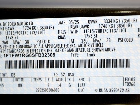 Used 2025 Ford F150 Raptor AWD/4WD image 59