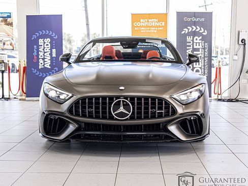Used 2022 Mercedes-Benz SL 63 AMG 4MATIC w/ AMG Aerodynamic Package image 2