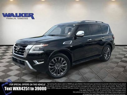 Used 2021 Nissan Armada Platinum w/ Captain's Chairs Package