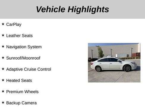 Used 2017 Toyota Avalon Limited FWD image 5