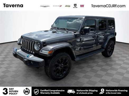Used 2023 Jeep Wrangler Unlimited Sahara AWD/4WD image 1
