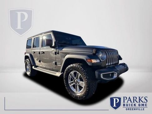 Used 2018 Jeep Wrangler Unlimited Sahara image 1