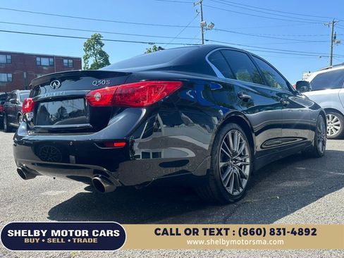 Used 2017 INFINITI Q50 Red Sport 400 AWD/4WD image 5