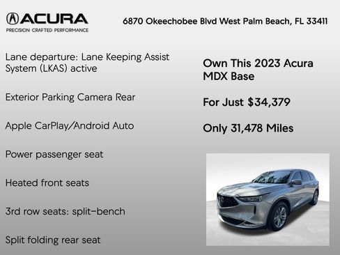 Used 2023 Acura MDX FWD image 14
