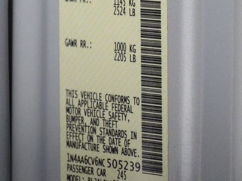 Used 2022 Nissan Maxima SV w/ Floor Mat Group image 20