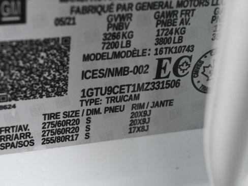 Used 2021 GMC Sierra 1500 Elevation image 38