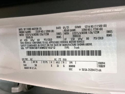 Used 2021 Ford F350 Lariat w/ Lariat Ultimate Package image 33
