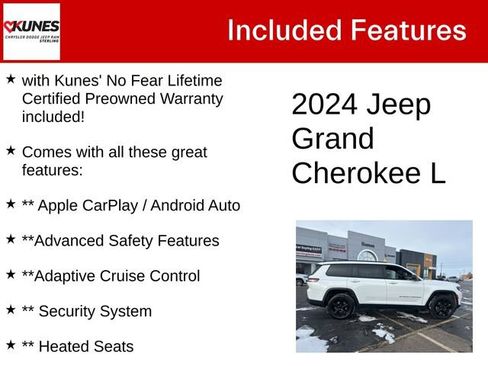 Used 2024 Jeep Grand Cherokee L Laredo image 4