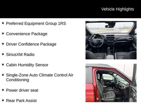 Used 2021 Chevrolet TrailBlazer RS w/ Convenience Package image 12