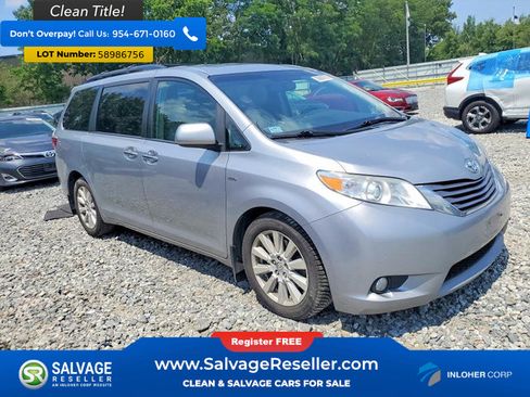 Used 2017 Toyota Sienna XLE AWD/4WD image 5