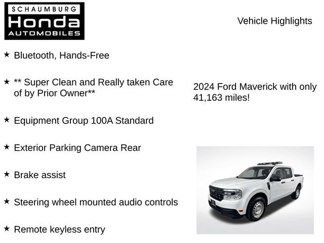Used 2024 Ford Maverick XL w/ Equipment Group 100A Standard AWD/4WD image 7