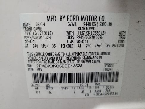 Used 2014 Ford Edge Limited w/ Equipment Group 302A image 33