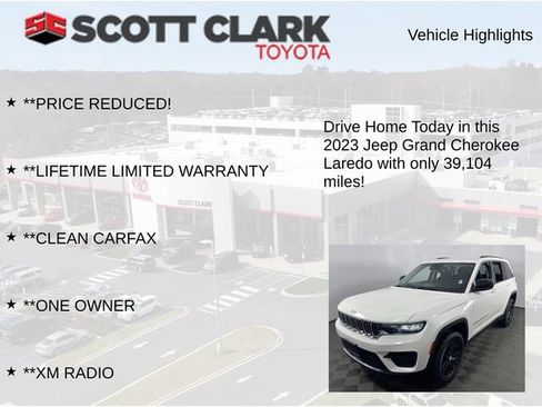 Used 2023 Jeep Grand Cherokee Laredo AWD/4WD image 12