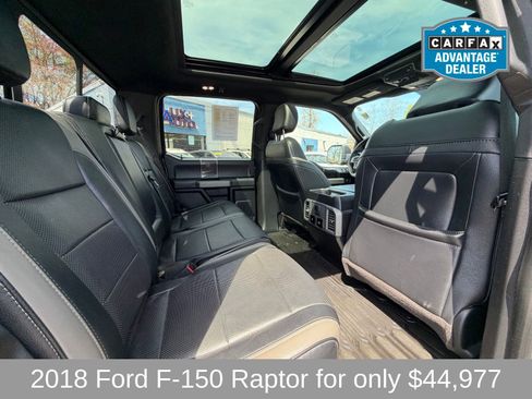 Used 2018 Ford F150 Raptor w/ Equipment Group 802A Luxury AWD/4WD image 14