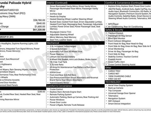 New 2026 Hyundai Palisade Calligraphy image 6