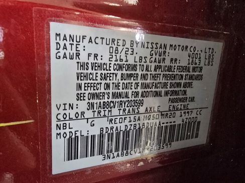 Used 2024 Nissan Sentra SV w/ All-Weather Package FWD image 18